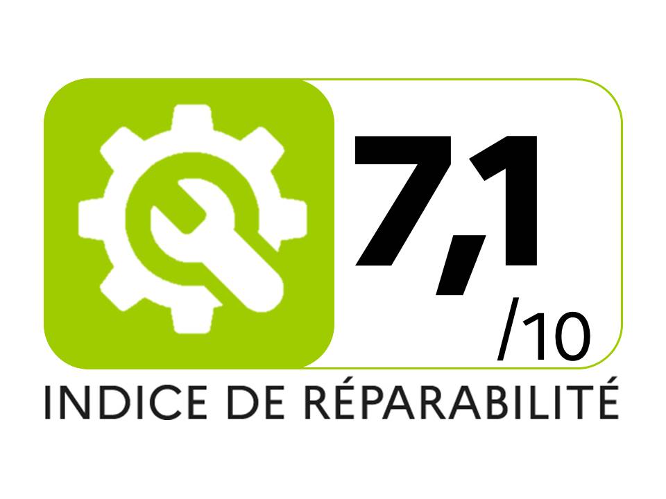 Indice de réparabilité Non
